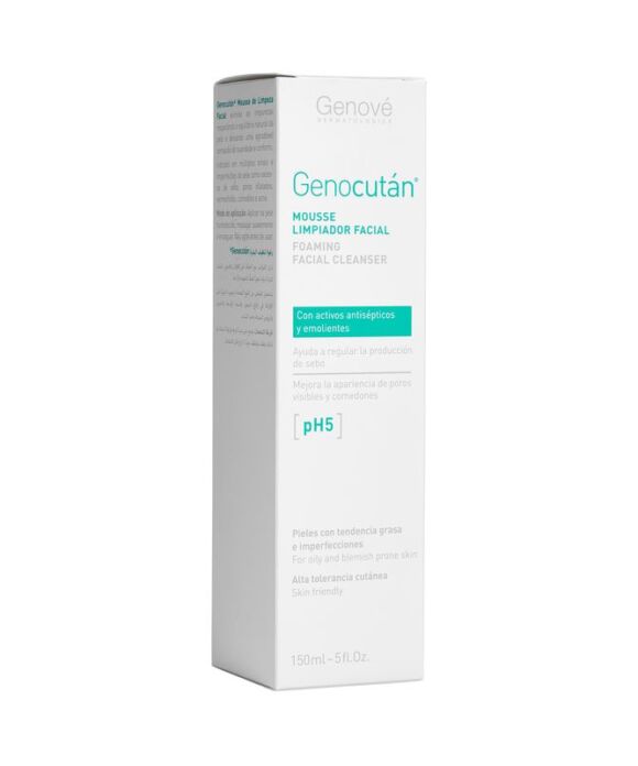GENOCUTÁN MOUSSE LIMPIADOR FACIAL 150 ml