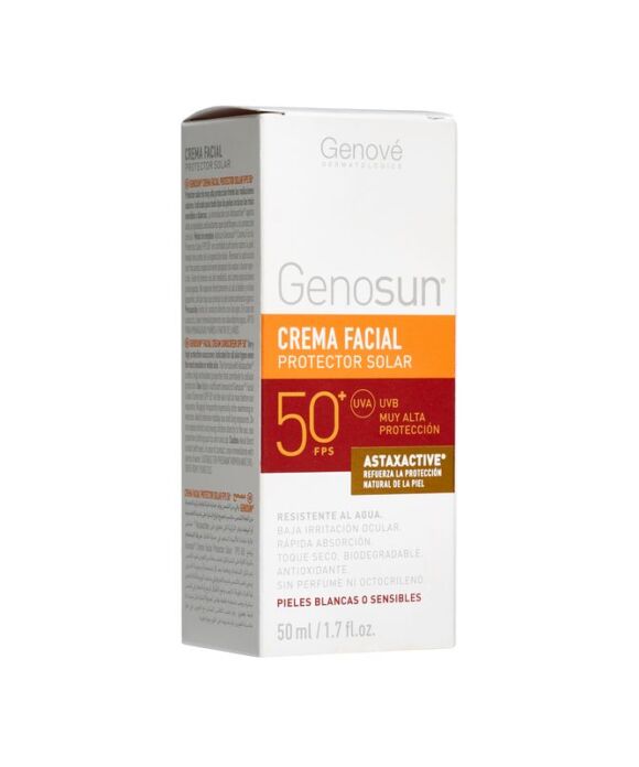 GENOSUN PROTECTOR SOLAR CREMA FACIAL FPS 50+ / 50 ml