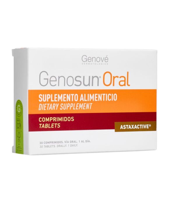 GENOSUN ORAL SUPLEMENTO ALIMENTICIO 30 Tabletas